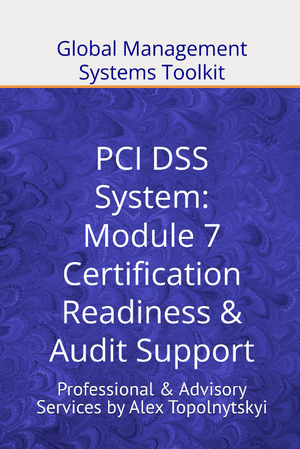 PCI DSS: Module 7. Certification Readiness & Audit Support